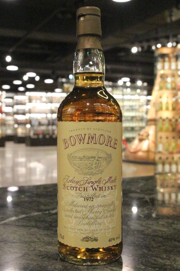 (現貨) Bowmore Vintage 1972 Sherry Casks Single Malt Whisky 波摩 1972 雪莉桶 (750ml 40%)