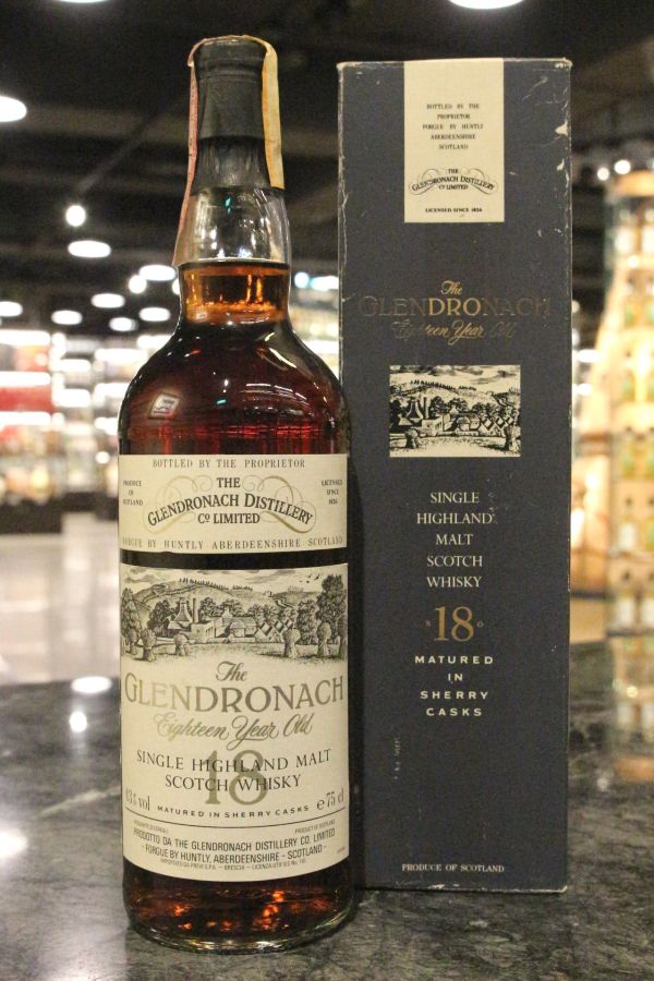 (現貨) GLENDRONACH 18 Years 1972 Sherry Cask 格蘭多納 18年 1972 雪莉桶 義大利版 (750ml 43%)