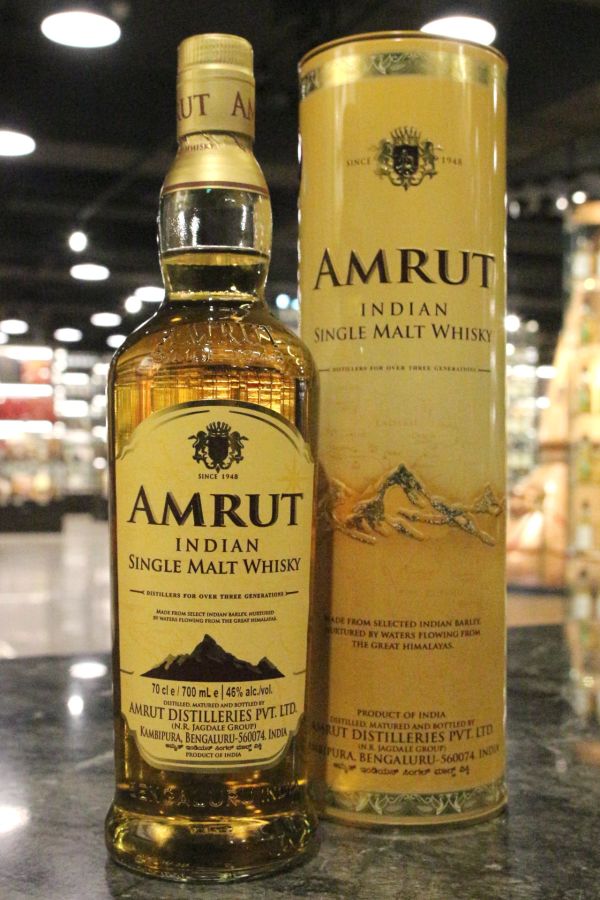 Amrut Indian Single Malt Whisky 雅沐特 金典 單一麥芽威士忌 (700ml 46%)