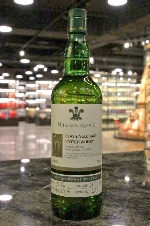 (現貨) LAPHROAIG 2004 12 Years Highgrove Single Cask #3011 拉佛格 2004 12年 單桶 (700ml 46%)