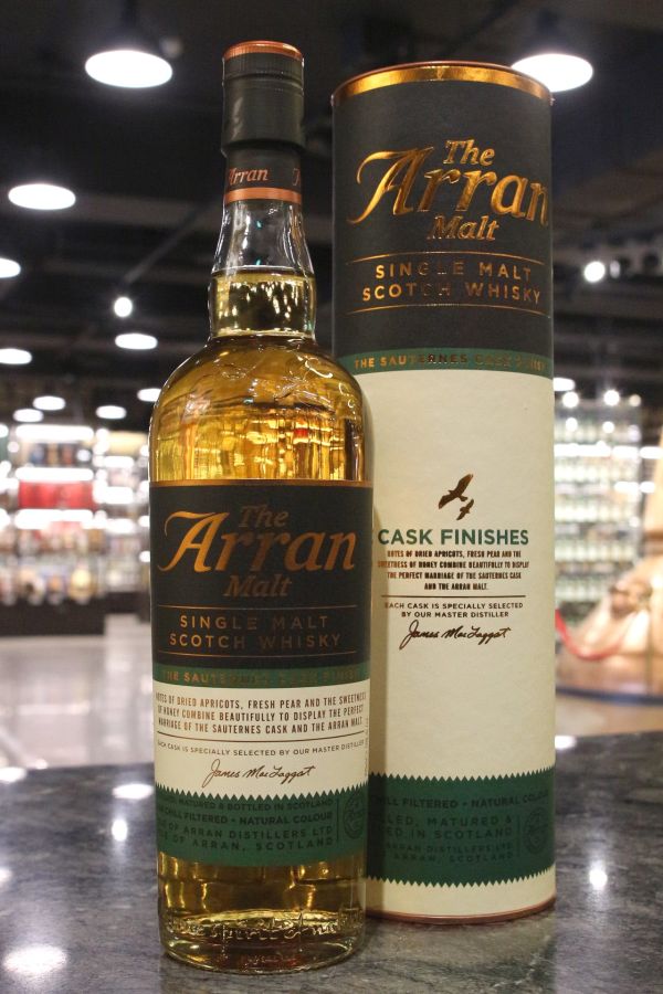 Arran Sauternes Cask Finish Single Malt Whisky 愛倫 貴腐酒桶 (700ml 50%)