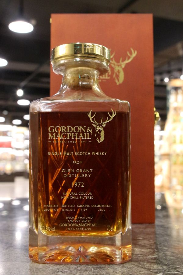 (現貨) Gordon Macphail - Glen Grant 1972 43 Years 格蘭冠 1972 43年 (700ml 50.5%)