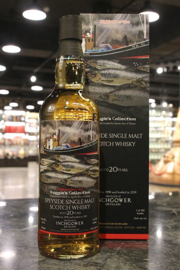 Inchgower 1998 20 Years Highlander Inn 英尺高爾 20年 高地人小酒館選桶 台灣限定 (700ml 57.6%)