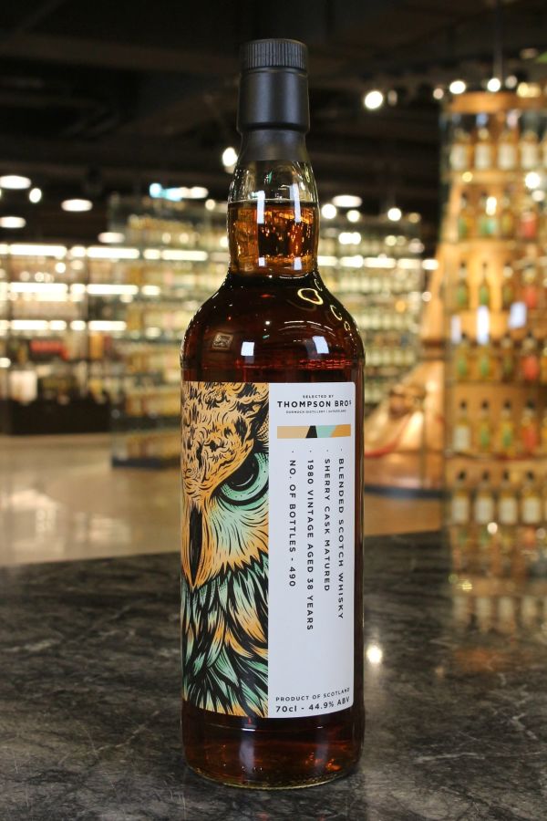 Thompson Bros. - Blended Scotch Whisky 1980 雪莉桶 調和威士忌 38年 (700ml 44.9%)
