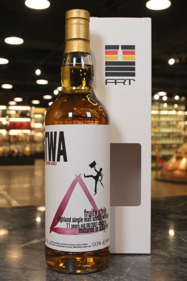 (現貨) TWA - Fruity Style 2007 11 Years Highland Single Malt 風味系列 水果調性 高地區單一麥芽 (700ml 53.5%)