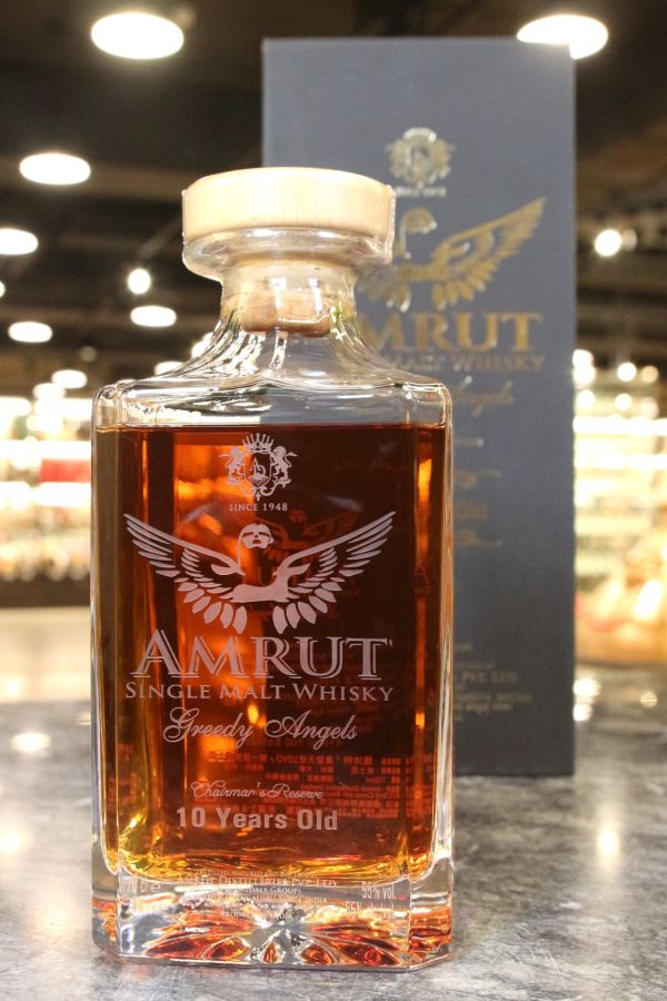 (現貨) Amrut Greedy Angles 10 Years Old 雅沐特 貪婪的天使 10年 經典波本 (700ml 55%)