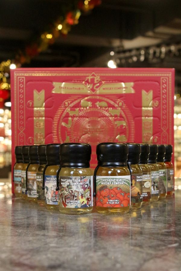 (現貨) That Boutique-y Whisky Company New Year Countdown Set 漫畫標 新年倒數禮盒 (30ml*12 )