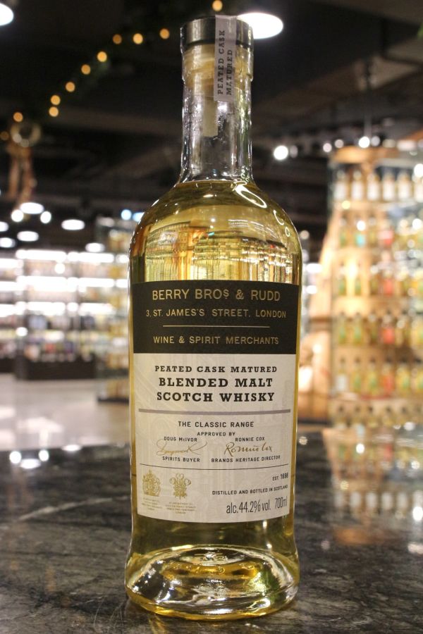 BBR The Classic Range Peated Cask Blended Malt 貝瑞兄弟 泥煤桶 調和麥芽威士忌 (700ml 44.2%)