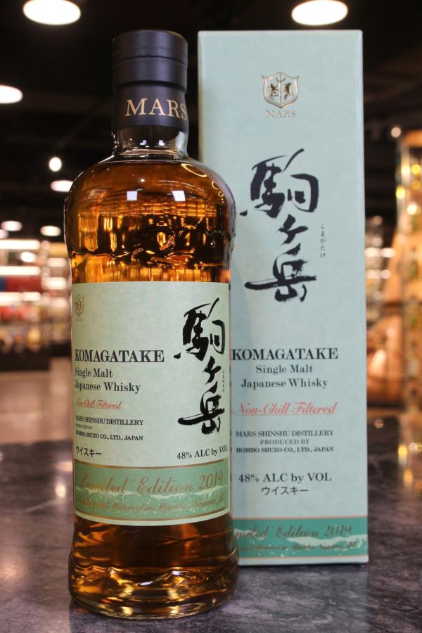 (現貨) Mars Komagatake 2019 駒之岳 單一麥芽 2019年限定版 (700ml 48%)