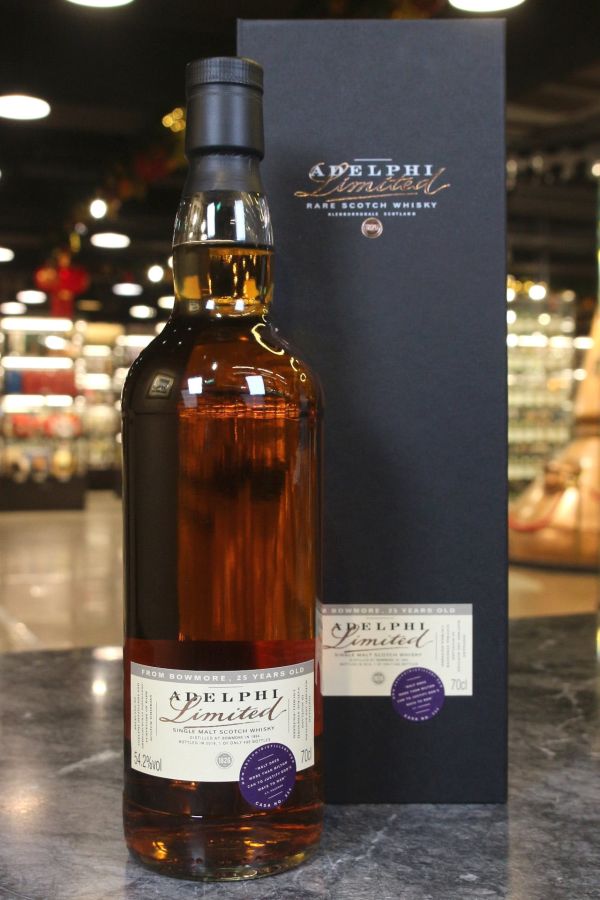Adelphi - Bowmore 1994 25 Years Refill Sherry Butt 艾德菲 波摩25年 雪莉桶 精裝版 (700ml 54.2%)