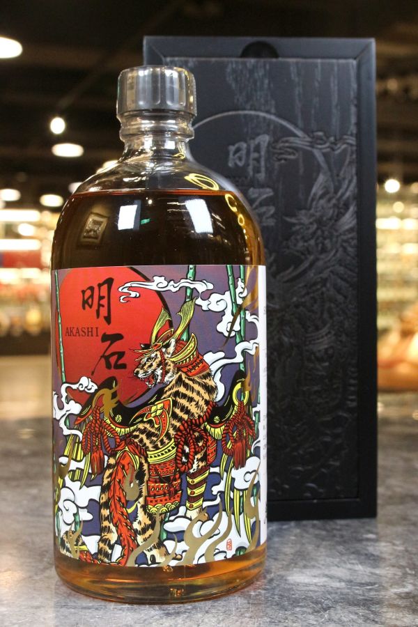 AKASHI Single Malt Japanese Cask Strength 明石 飛天虎 波本單桶原酒 (700ml 61.9%)
