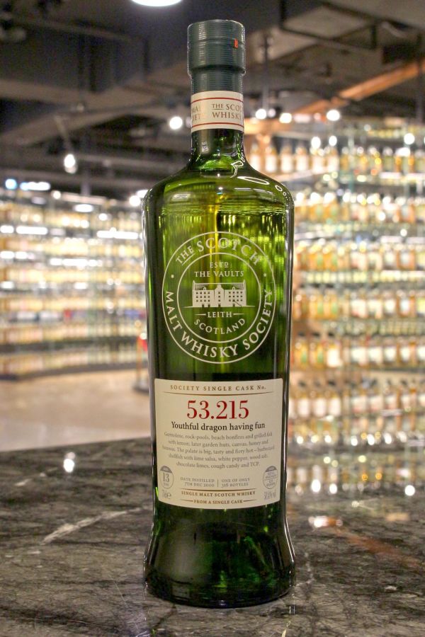 SMWS 53.215 Caol Ila 13yr 卡爾里拉 單桶原酒 13年 蘇格蘭威士忌協會 (700ml 58.4%)