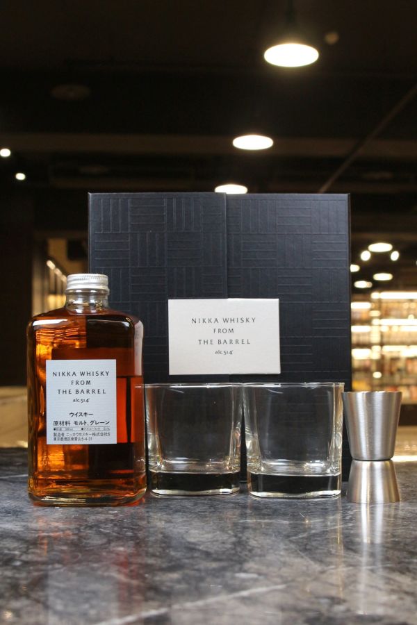 (現貨) Nikka Whisky From The Barrel Gift Set 雙杯禮盒版 (500ml 51.4%)