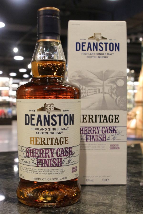 Deanston 1785 Heritage Sherry Cask Finish 汀士頓1785傳承雪莉桶二次陳釀 (700ml 40%)