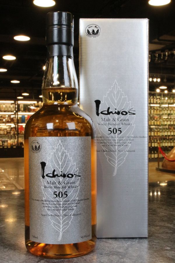 Ichiro’s Malt & Grain Chichibu 505 World Blended Whisky 秩父505 銀葉 世界調和威士忌 (700ml 50.5%)