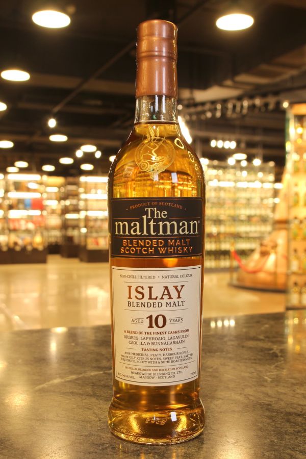 (現貨) Meadowside Blending The Maltman Islay 10 Years 艾雷島調和麥芽威士忌 (700ml 54.5%)