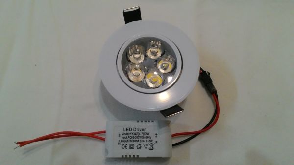 7cm 5wLED崁燈