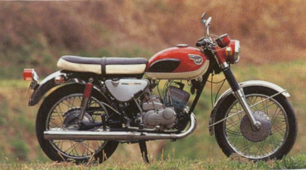 adjektiv mynte Grænseværdi 1966 Kawasaki 250 A1 "Samurai" - 重機老野郎